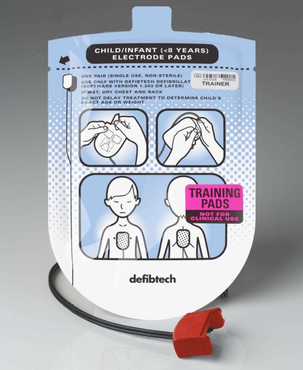 Defibtech Lifeline AED Paediatric Training Pad Package (1 Set)