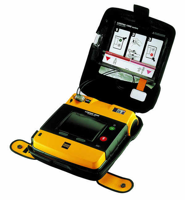 Lifepak 1000 AED (ECG Display) Defibrillator