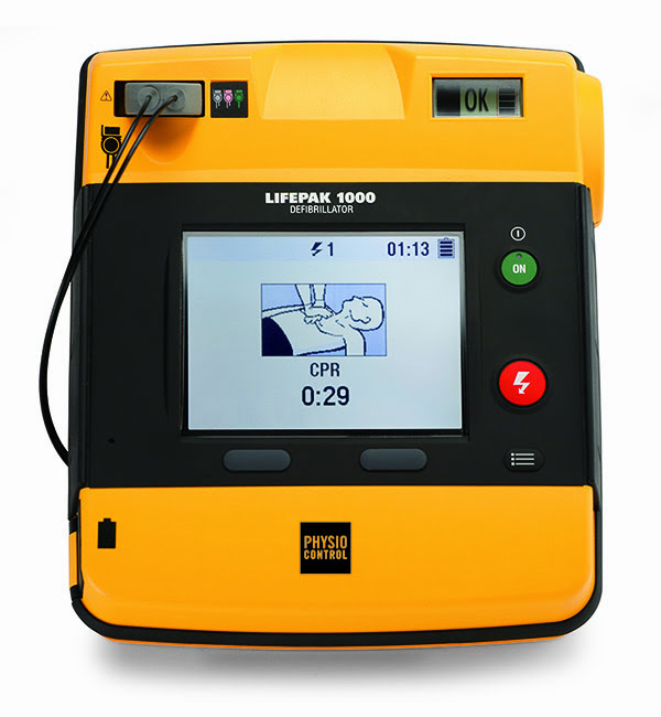 Lifepak 1000 AED (ECG Display) Defibrillator