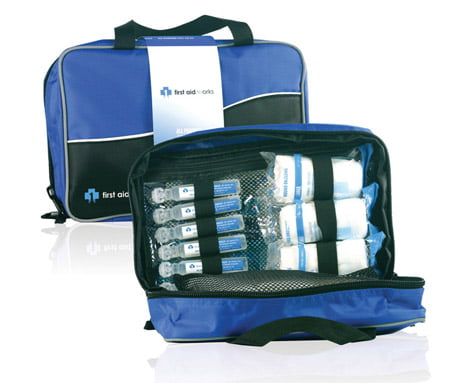 All Purpose Workplace First Aid Kit - Portable Soft Case