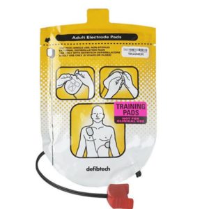 Defibtech Lifeline AED Training Pads (Adult – 1 Set) - Australia